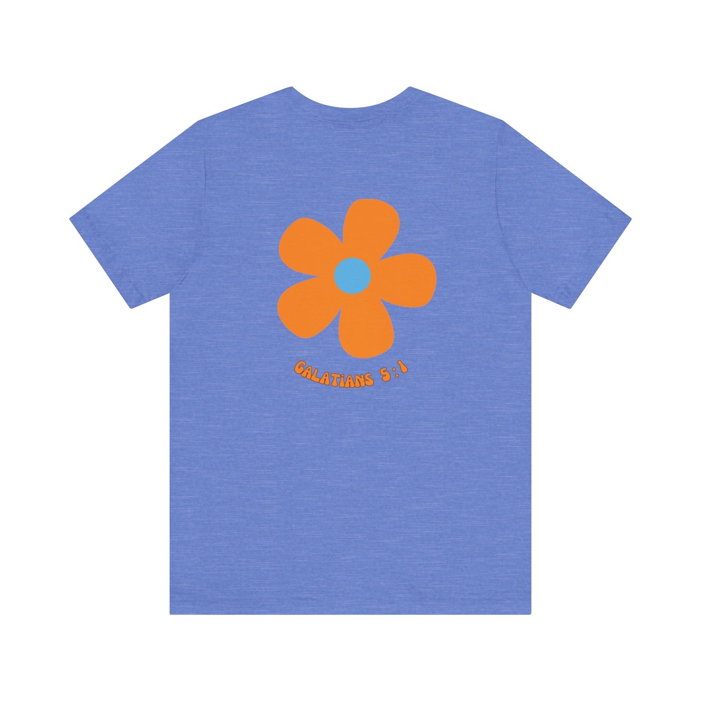Happiness Flower T - Bella and Canvas
