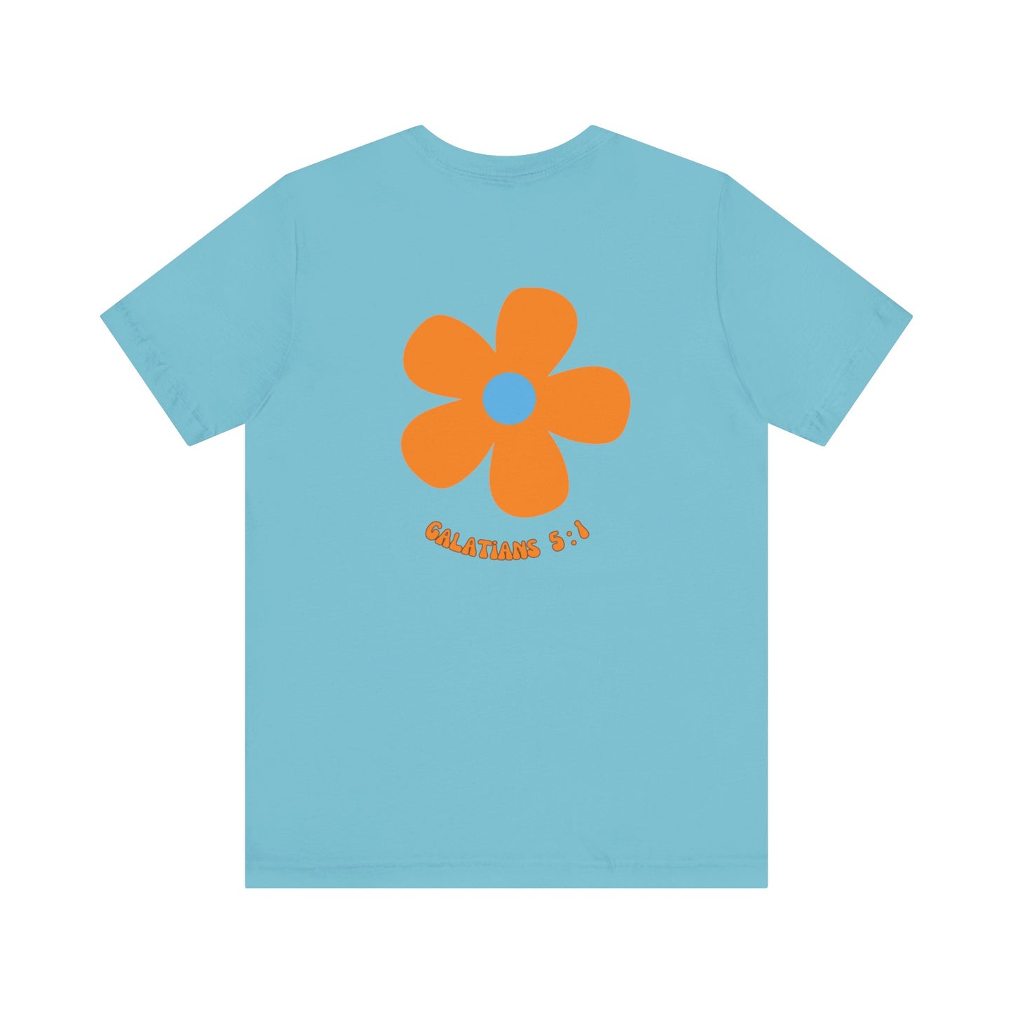 Happiness Flower T - Bella and Canvas