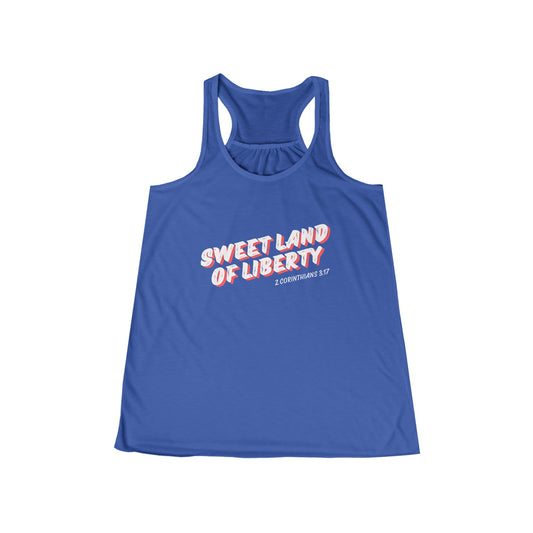 Sweet Land of Liberty Tank - Bella + Canvas