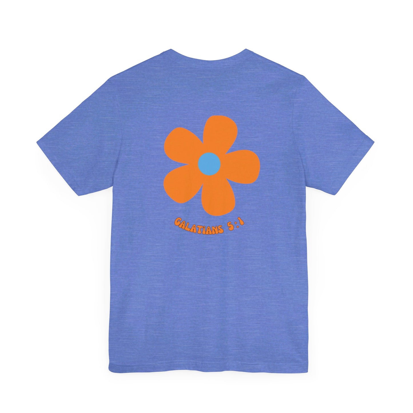 Happiness Flower T - Bella and Canvas