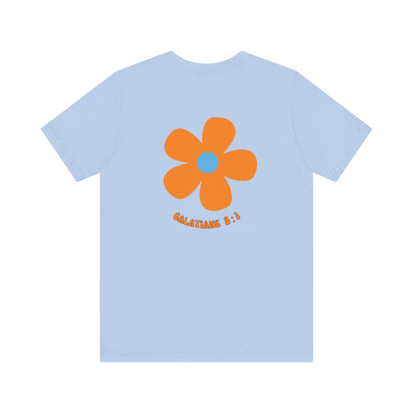 Happiness Flower T - Bella and Canvas