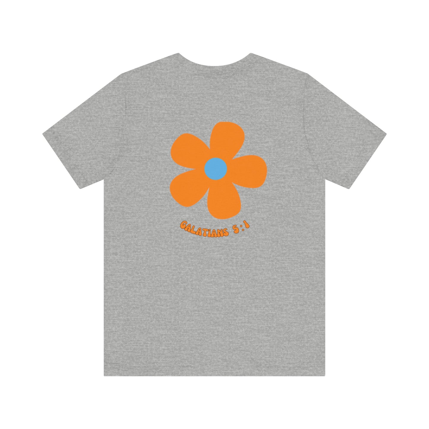 Happiness Flower T - Bella and Canvas