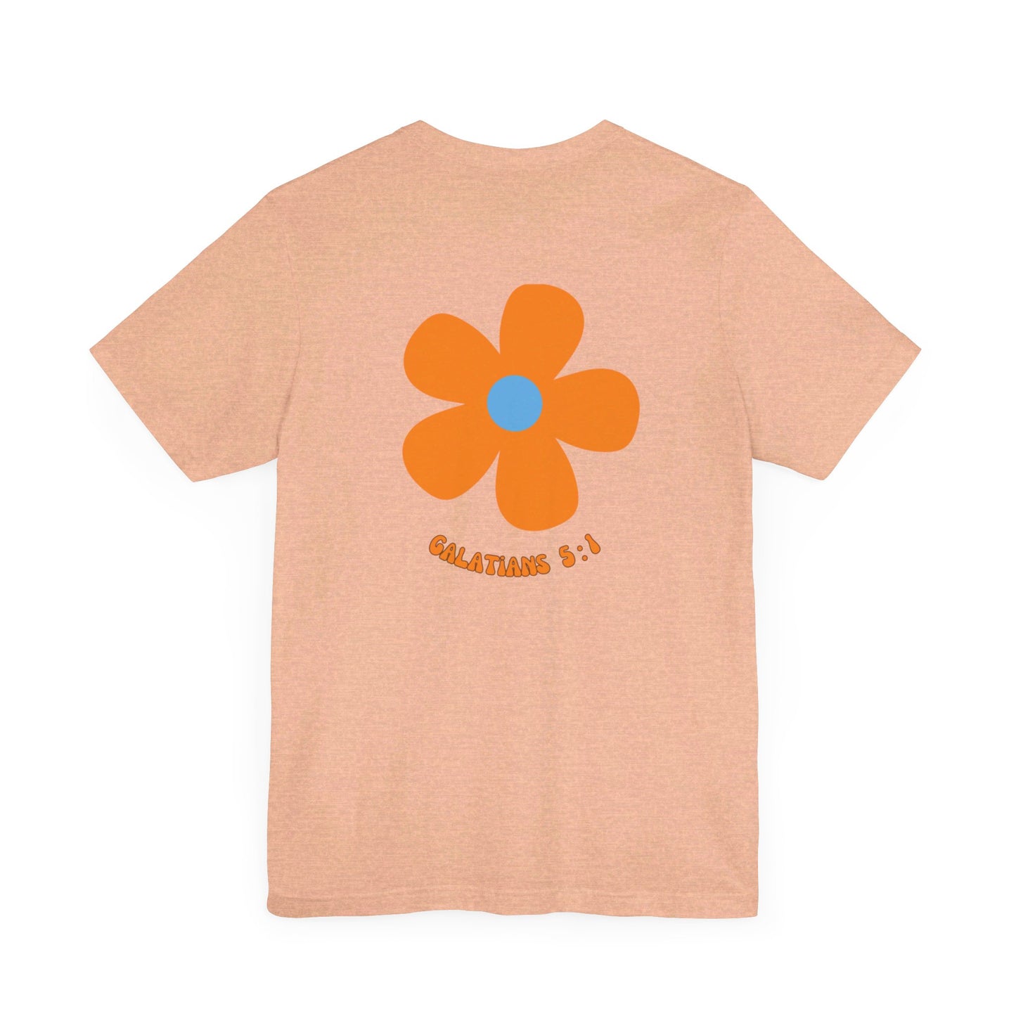 Happiness Flower T - Bella and Canvas