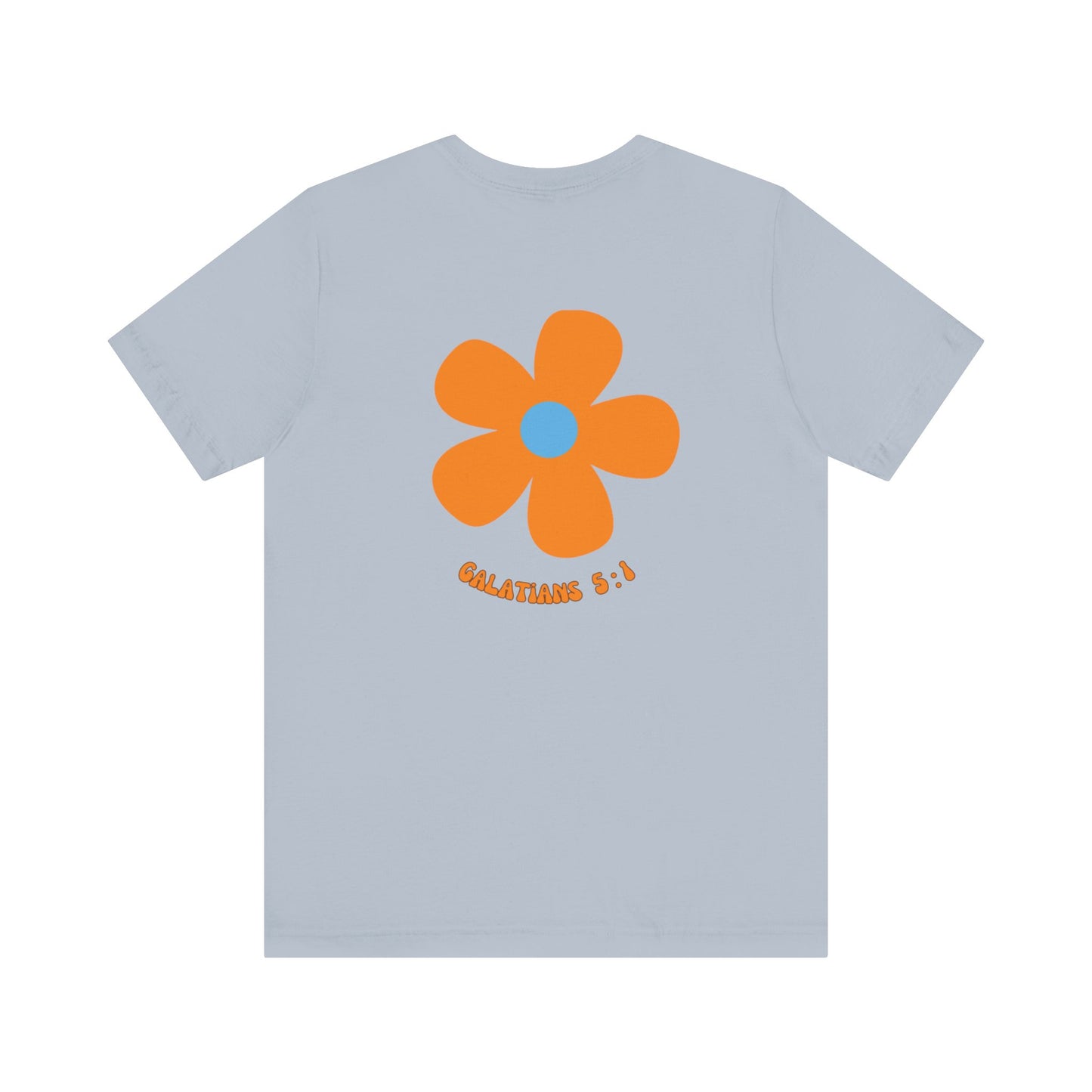 Happiness Flower T - Bella and Canvas