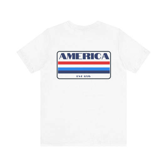 America Stripe T - Bella and Canvas