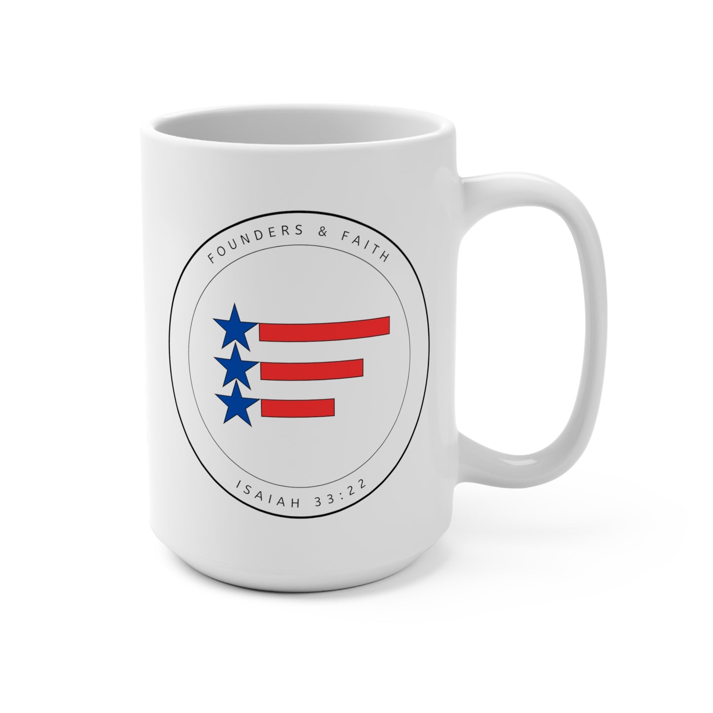 Logo, Verse and 3 Branches of Government Mug