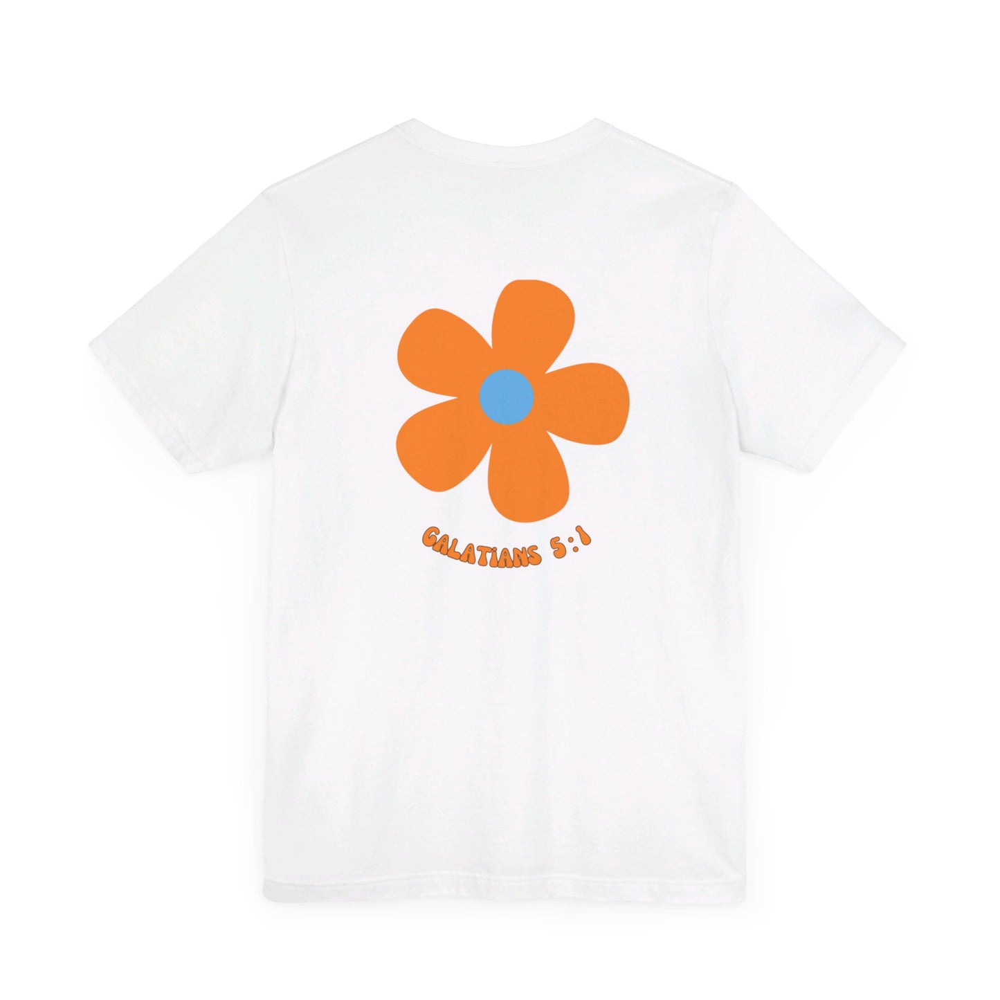 Happiness Flower T - Bella and Canvas