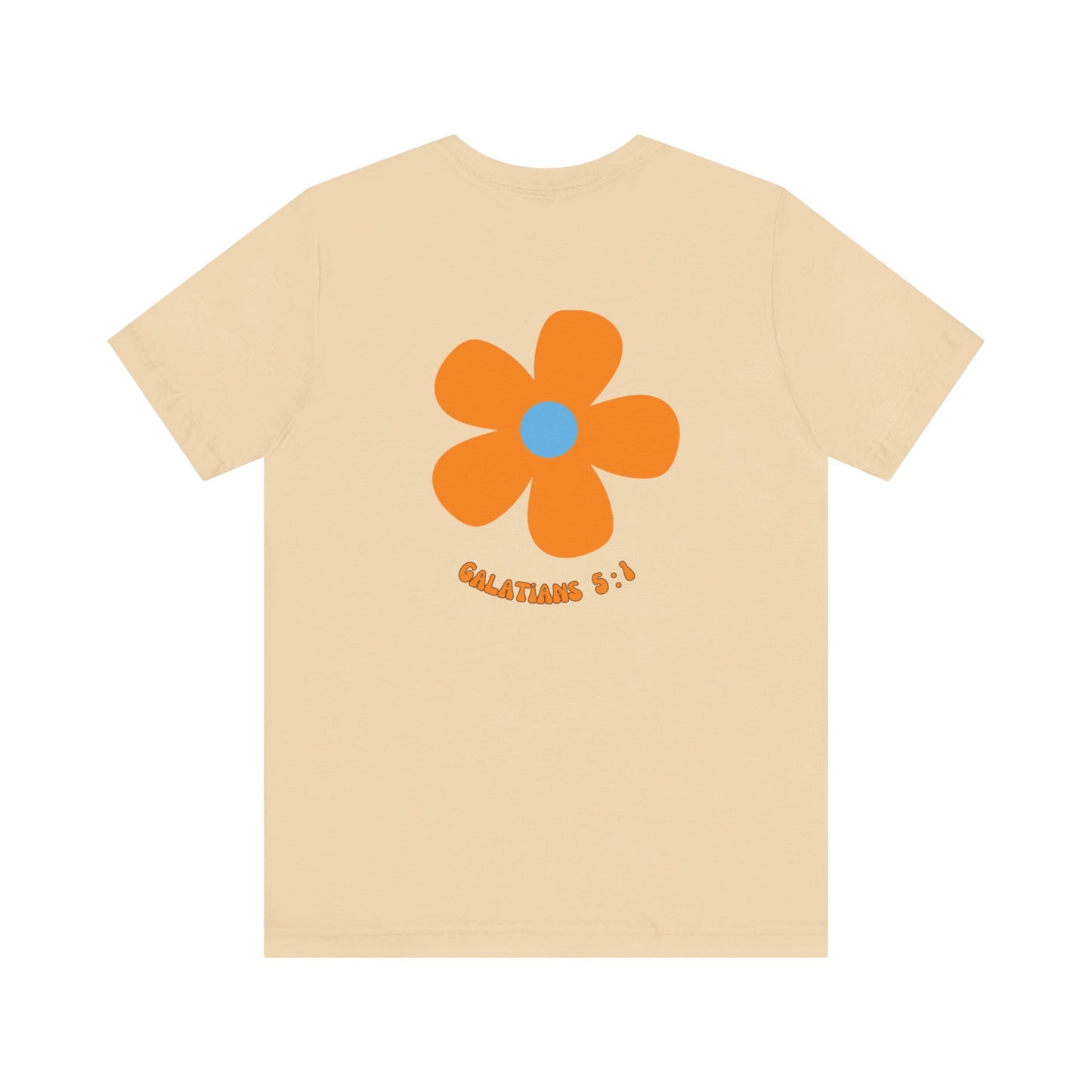 Happiness Flower T - Bella and Canvas