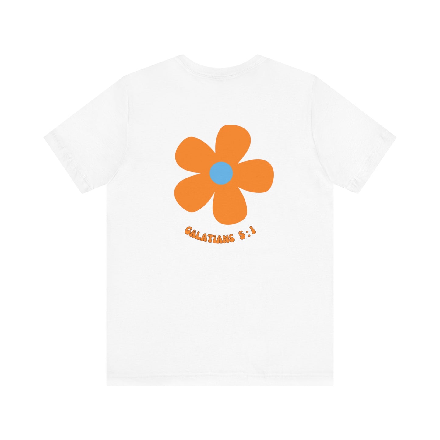 Happiness Flower T - Bella and Canvas