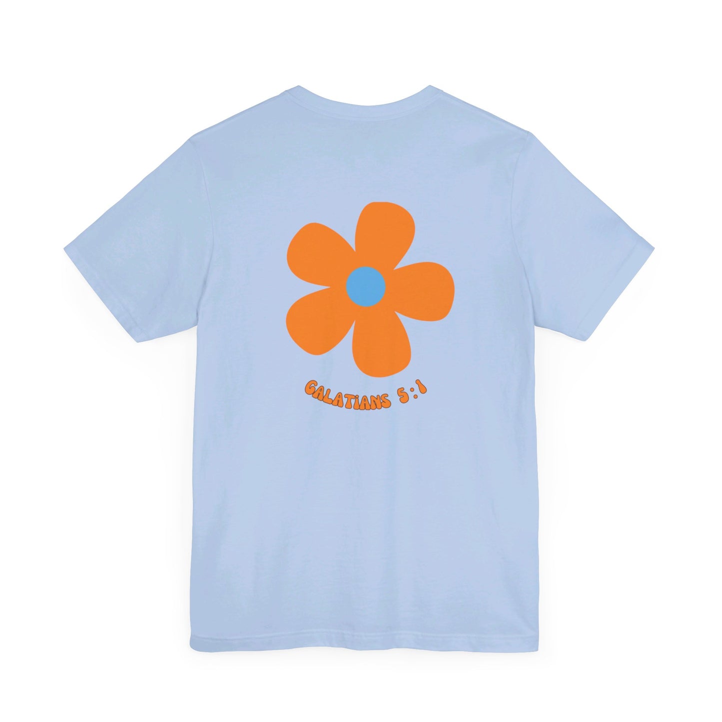 Happiness Flower T - Bella and Canvas