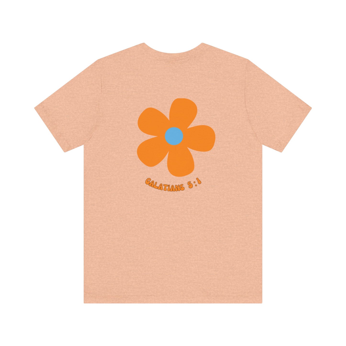 Happiness Flower T - Bella and Canvas