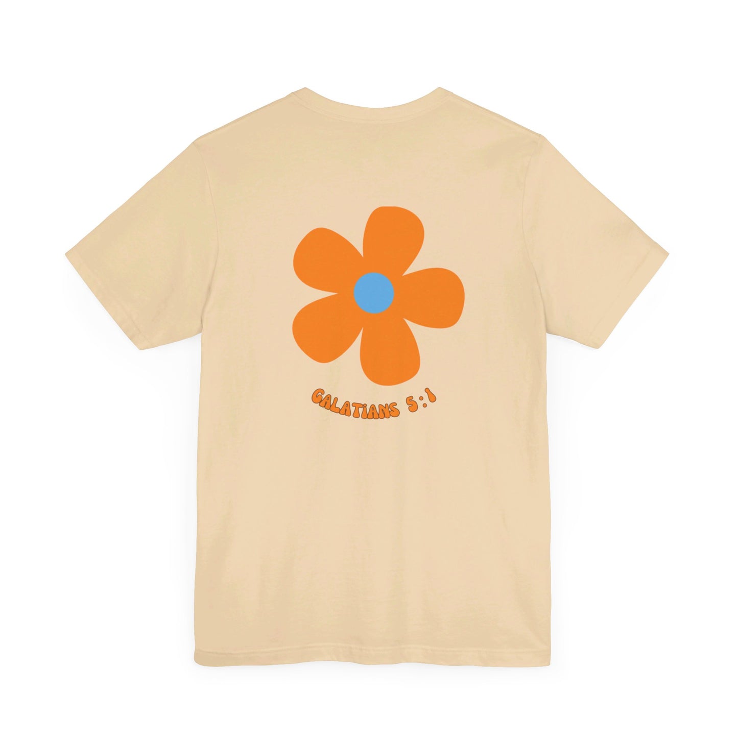 Happiness Flower T - Bella and Canvas